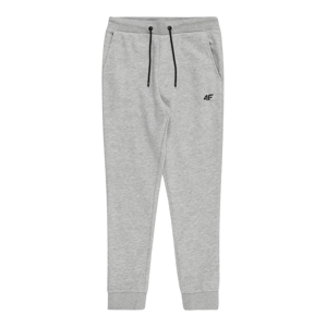 4F Sportovní kalhoty  šedý melír
