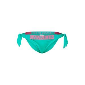 Calvin Klein Swimwear Spodní díl plavek  zelená / pink