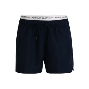 Calvin Klein Swimwear Plavecké šortky 'SHORT DOUBLE WB'  tmavě modrá