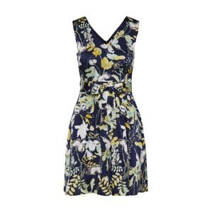 Mela London Letní šaty 'GARDEN PRINT'  námořnická modř / žlutá / bílá