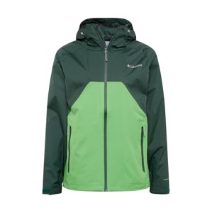 COLUMBIA Sportovní bunda 'Rain Scape'  světle zelená / tmavě zelená