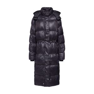 Missguided Zimní kabát 'Longline Puffer Jacket'  černá