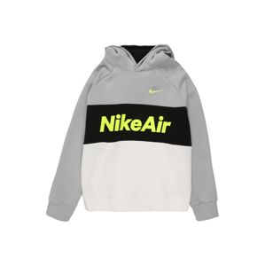 Nike Sportswear Mikina 'Air PO'  černá / šedá