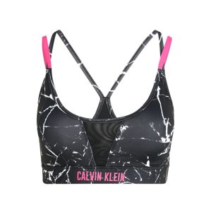 Calvin Klein Performance Sportovní podprsenka 'LOW SUPPORT BRA'  pink / černá / bílá