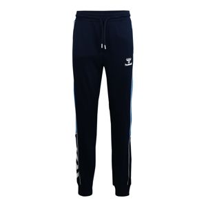 Hummel Sportovní kalhoty 'Liam'  tmavě modrá / aqua modrá