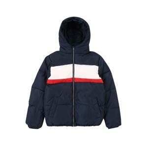 REVIEW FOR TEENS Zimní bunda  červená / bílá / námořnická modř