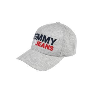 Tommy Jeans Čepice 'TJU FLOCK CAP'  světle šedá