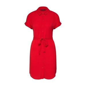 VERO MODA Košilové šaty 'SASHA'  červená
