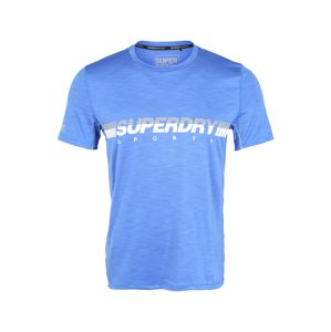 Superdry Funkční tričko  světlemodrá