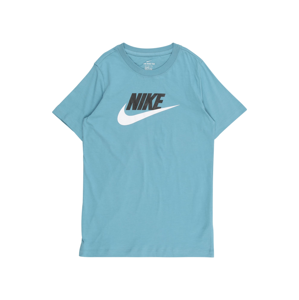 Nike Sportswear Tričko  světlemodrá / černá / bílá