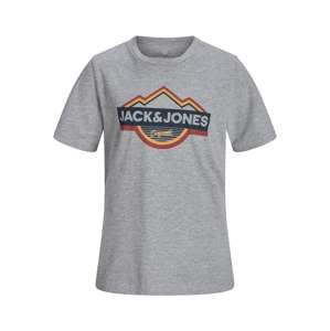 Jack & Jones Junior Tričko  světle šedá / šedý melír / mix barev
