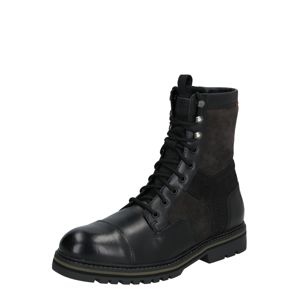G-Star RAW Šněrovací boty 'Tendric Boot Zip'  šedá / černá