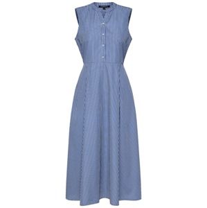 SELECTED FEMME Košilové šaty 'Althea'  modrá / bílá