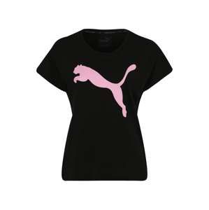 PUMA Funkční tričko  růžová / černá