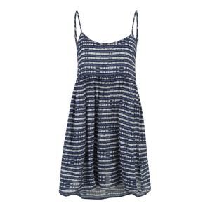 ROXY Letní šaty 'Retrogold'  modrá / bílá