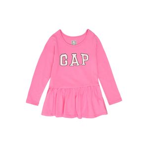 GAP Tričko  pink / bílá / černá
