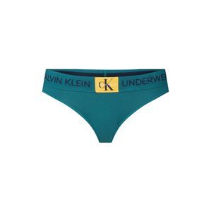 Calvin Klein Underwear Tanga '000QF4920E'  petrolejová
