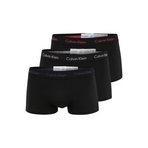 Calvin Klein Underwear Boxerky 'Low Rise Trunks'  světle červená / modrá / černá