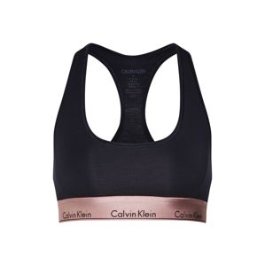 Calvin Klein Underwear Podprsenka 'UNLINED BRALETTE'  bronzová / černá