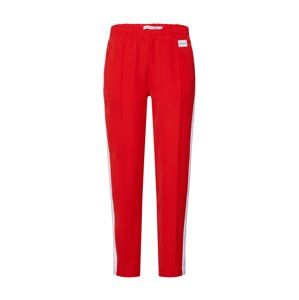 Calvin Klein Jeans Kalhoty 'DRAPEY TRACK PANT'  červená