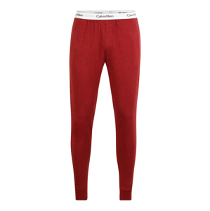 Calvin Klein Underwear Pyžamové kalhoty  červená / bílá / černá
