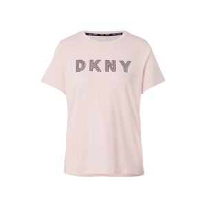 DKNY Performance Tričko  růžová / bílá