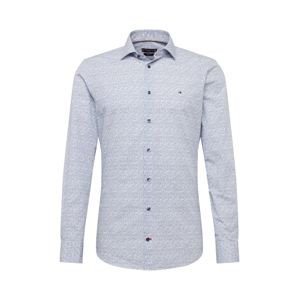 Tommy Hilfiger Tailored Košile 'FLORAL CLASSIC'  bílá / námořnická modř