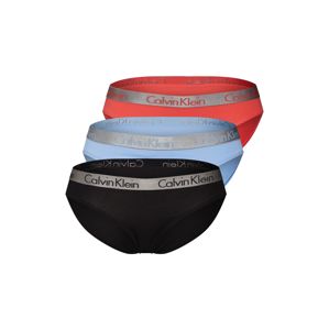 Calvin Klein Underwear Kalhotky  světlemodrá / korálová / černá