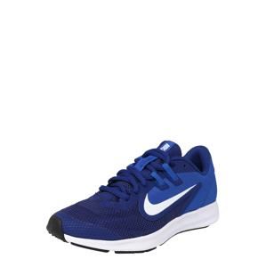NIKE Běžecká obuv 'Nike Downshifter 9'  královská modrá / tmavě modrá / bílá