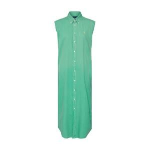 POLO RALPH LAUREN Košilové šaty 'SL STNFRD DR-SLEEVELESS-CASUAL DRESS'  zelená