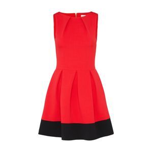 Closet London Koktejlové šaty  červená / černá