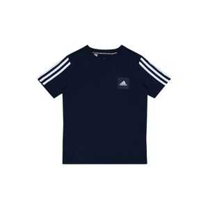 ADIDAS PERFORMANCE Funkční tričko  bílá / marine modrá
