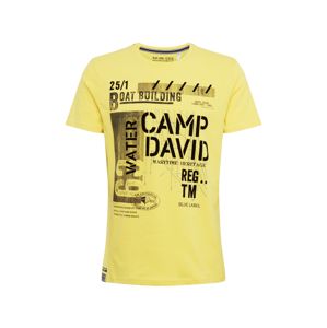 CAMP DAVID Tričko  žlutá
