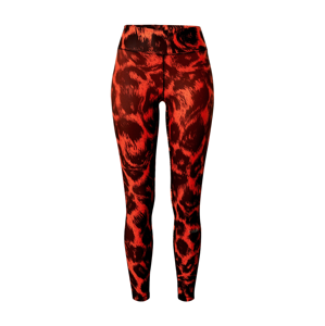 Casall Sportovní kalhoty 'Awake'  oranžově červená / červená / černá
