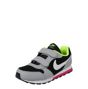 Nike Sportswear Tenisky 'Runner 2'  šedá / svítivě zelená / černá / bílá