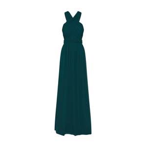 STAR NIGHT Společenské šaty 'long dress chiffon'  smaragdová
