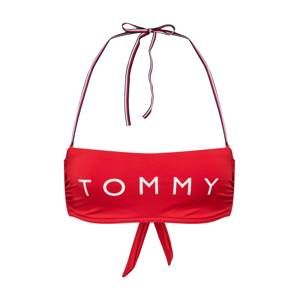 Tommy Hilfiger Underwear Horní díl plavek  červená / bílá